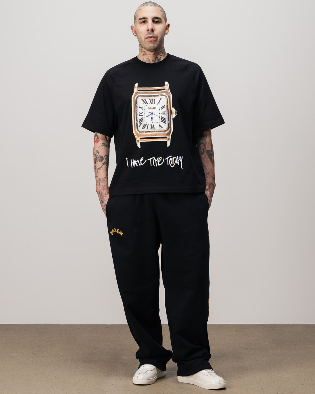 "CLOCK" T-Shirt + "REALM" Trackpants