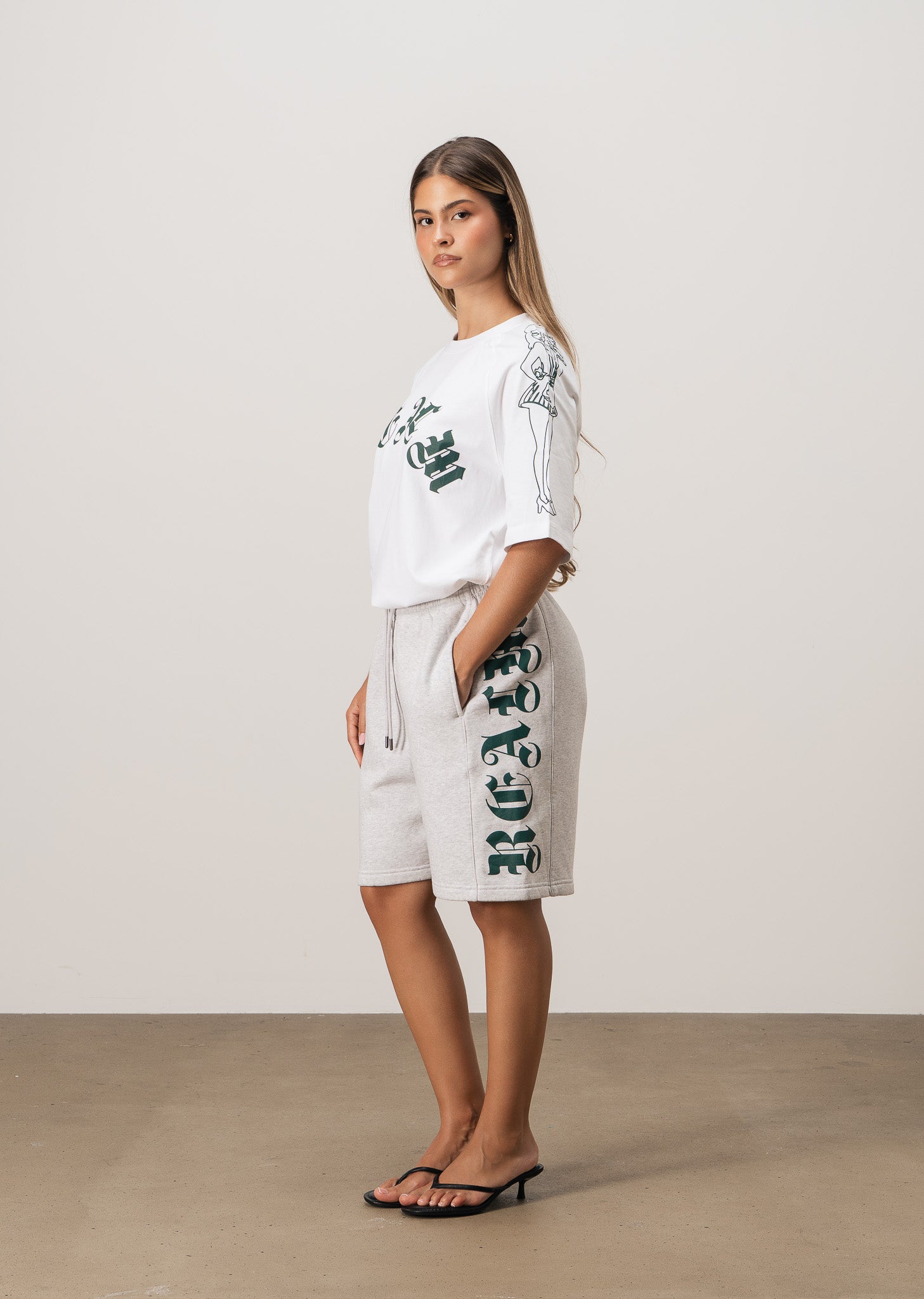 "REALM" T-SHIRT AND SHORTS