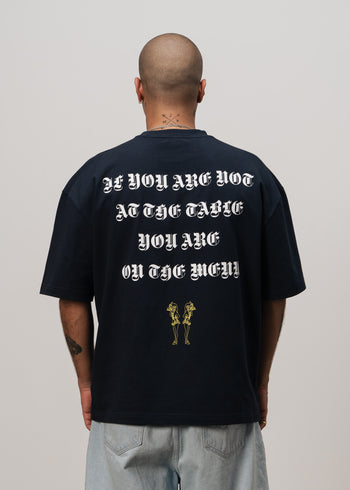 "MENU" T-SHIRT