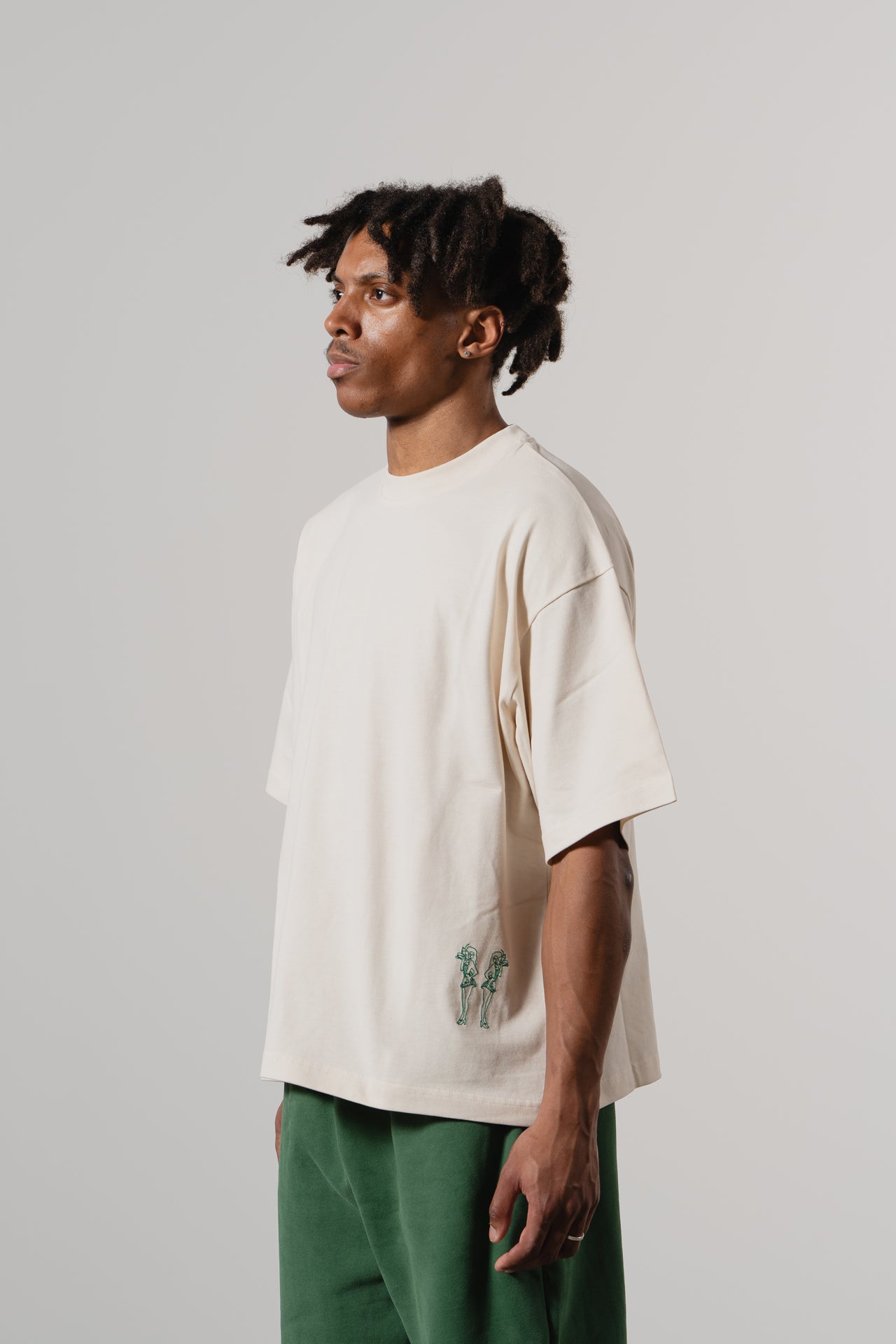 Realm" T-shirt (Cream) | Stylish Casual Wear