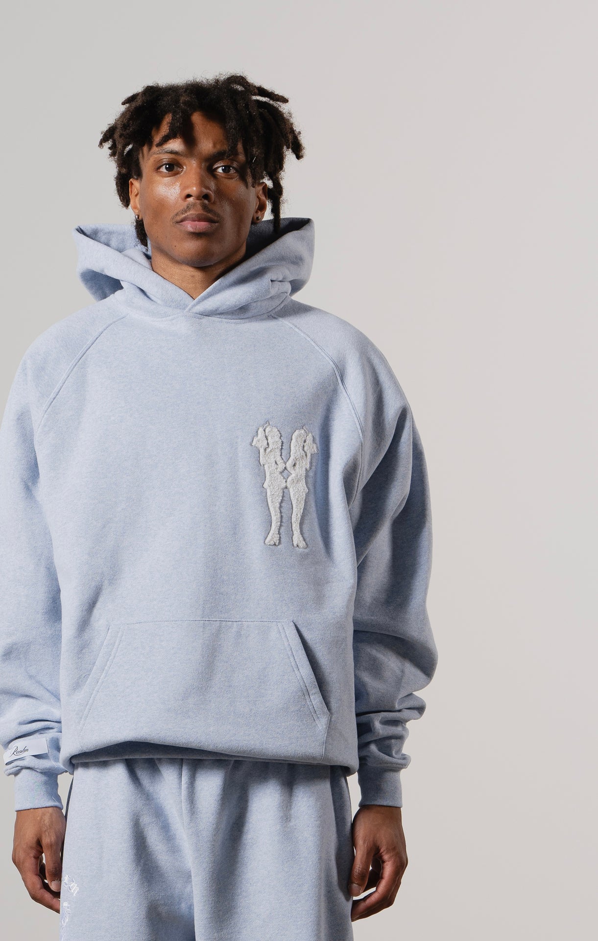 Member" Blue Tracksuit Hoodie | Realm Opo