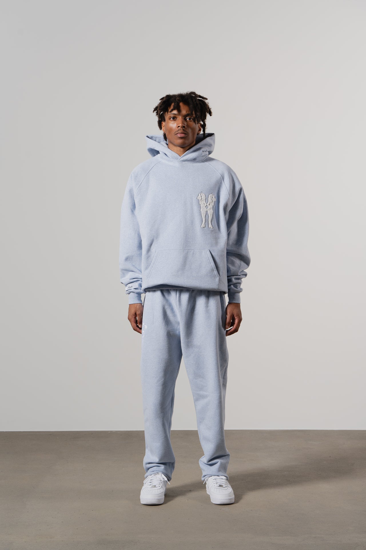 Member" Blue Tracksuit Hoodie | Realm Opo