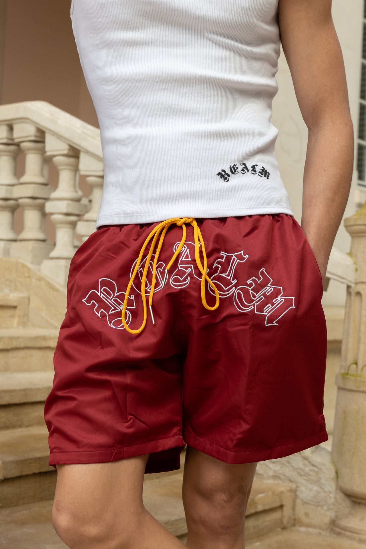 "SERVICE" Swimming Shorts