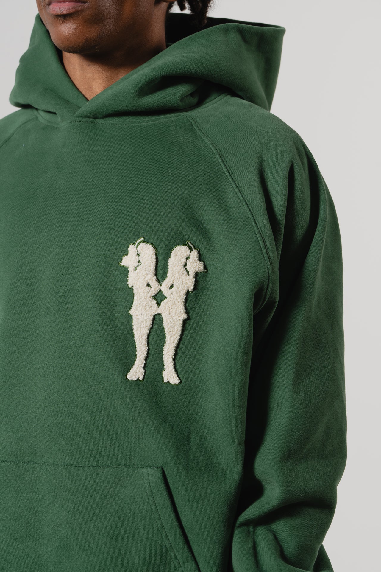 Member" Green Tracksuit Hoodie | Realm Opo