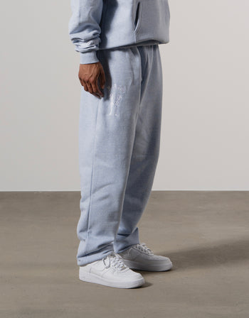 Member" Blue Tracksuit Trousers | Realm Opo