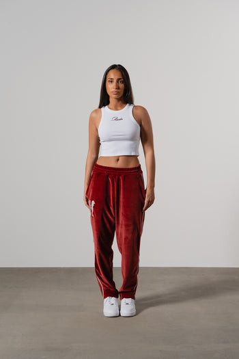 Realm White Crop Top | Trendy & Comfortable