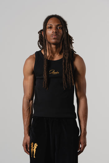 Realm Tank Top (Black) | Stylish & Comfortable